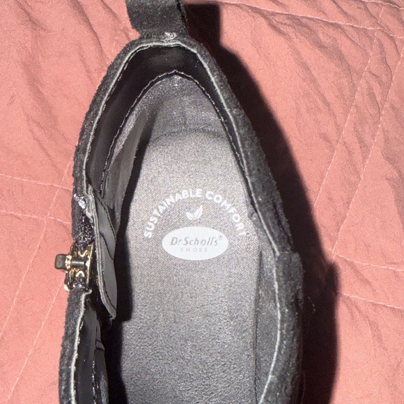 Dr. Scholl's Black Suede Ankle Boots - Picture 4 of 14